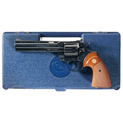 Colt Python Double Action Revolver with Case