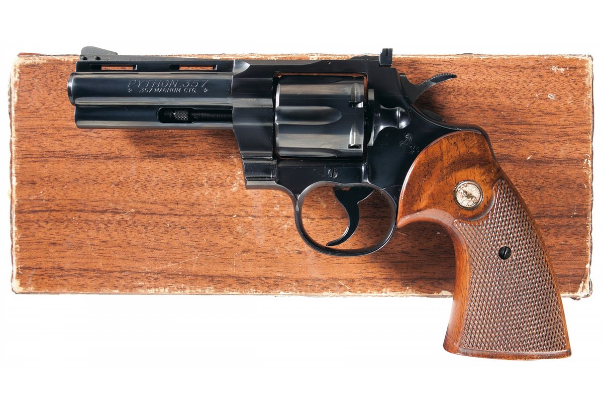 Colt Python Double Action Revolver with Box