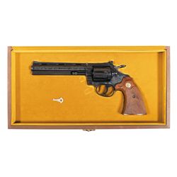 Colt Diamondback Special Edition 4 of 500 Double Action Revolver with Commemorative Wood Case