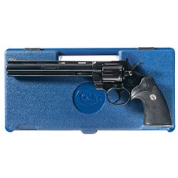Colt Python Double Action Revolver with Factory Hard Case