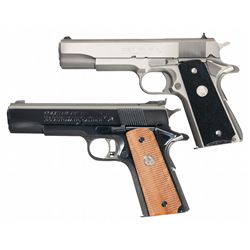 Two Colt MKIV Pistols