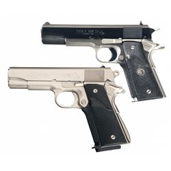Collector's Lot of Two Colt Semi-Automatic Pistols