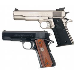 Collector's Lot of Two Colt Series 70 Pistols