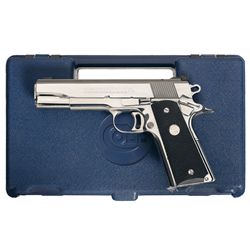 Colt MKIV Series 80 Gold Cup National Match "Ultimate" Stainless Semi-Automatic Pistol with Case