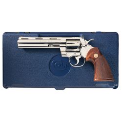 Colt Python Double Action Revolver with Case