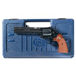 Colt Diamondback Double Action Revolver with Case