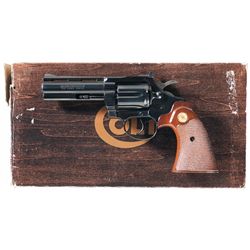 Excellent Colt Diamondback .22 Double Action Revolver with Box