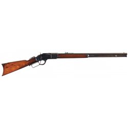 Excellent Winchester Model 1873 Lever Action Rifle Chambered in the Desirable .22 Short Caliber