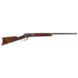 Highly Desirable Special Order Antique Winchester Model 1886 Lever Action Rifle with Factory Documen