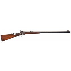 Magnificent Documented Rare Washington Territory Shipped Sharps Hartford Model 1874 Sporting Rifle w
