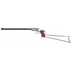Exceptional Stevens Number 40 1/2 Pocket Rifle with Matching Stock and Carrying Case