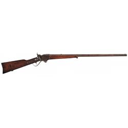 J.P. Lower (Denver, CO) Marked Spencer Hunting Rifle Made From Carbine with Documented Civil War His