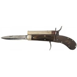 Fine Unwin & Rodgers "NON*XLL" Percussion Knife Pistol