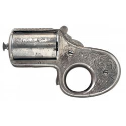 Scarce Iron Frame Reid .32 Caliber My Friend Knuckle Duster Revolver