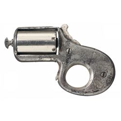 Rare Iron Frame James Reid 22 Caliber Knuckle-Duster Revolver
