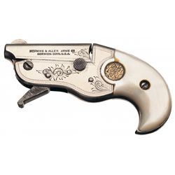 Engraved Hopkins & Allen New Model Vest Pocket Derringer