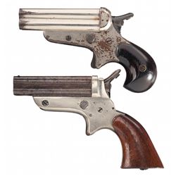 Two C. Sharps Pepperbox Pistols