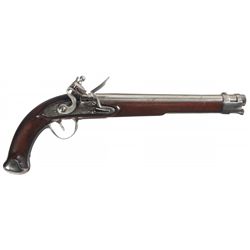 Rare and Desirable Virginia Manufactory First Model Flintlock Pistol