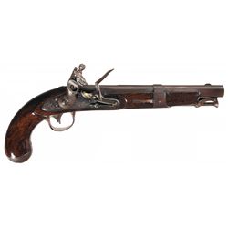 Simeon North Model 1826 Flintlock Navy Pistol