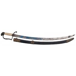 Federal Period Artillery Officer's Saber with Eagle Head Pommel