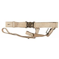 Pattern 1839 Light Artillery Saber Belt with Belt Plate