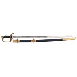 Desirable Union Inscribed American 1850 Pattern Staff & Field Officer's Sword with Sheath