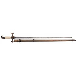 Pre-Civil War Militia Officer's Eagle Pommel Sword