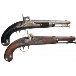 Lot of Two U.S. Martial Pistols