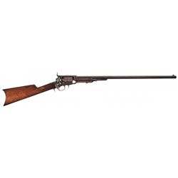 Extremely Rare Serial Number 3 Colt First Model 1855 Revolving Sporting Rifle in Rare 40 Caliber