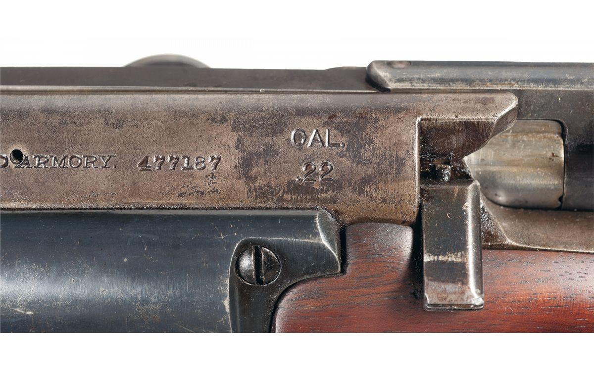 Rare U.S. Springfield Model 1898 Krag Gallery Practice Rifle
