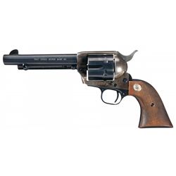 The Very First Second Generation Colt Single Action Army Revolver Serial Number 1 Manufactured with 