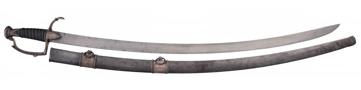 Historic Napoleon Presentation Silver Hilted French Saber of Honor with ...