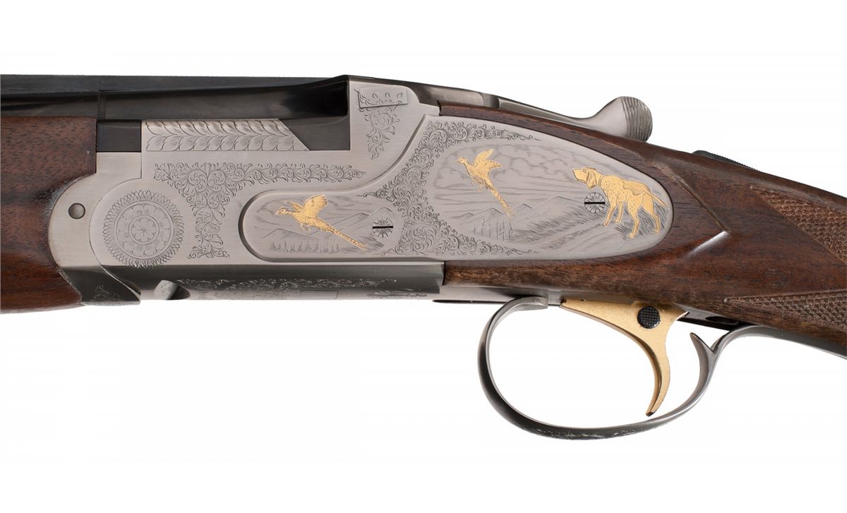 Engraved Weatherby Athena Grade III Classic Field Over/Under Shotgun ...