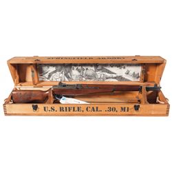 Springfield Armory D-Day Commemorative M1 Garand Semi-Automatic Rifle with Crate