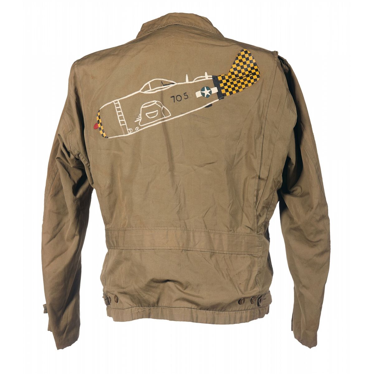 World War II Era Military Service Jacket with VII Fighter Command Patch