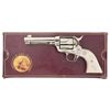 Image 1 : Nickel Plated Colt Third Generation Single Action Army Revolver with Original Box