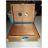 Image 1 : Inlayed Humidor Box Hinges missing off box