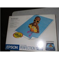 Epson scanner model 1250 in box