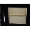 Image 1 : Wicker Bathroom Wall Cabinet 19" x 6" 17" Tall