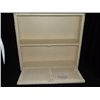 Image 2 : Wicker Bathroom Wall Cabinet 19" x 6" 17" Tall