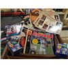 Image 4 : Box of Misc. magazines sports, booklets, and other collectibles