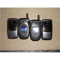 4 LG Cell Phones