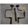 Image 1 : 2 Braces & Old Wood Chisel Vintage made in USA Brace complete in good condition & 1 missing wood in 