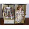 Image 1 : Lasting Impressions Doll Porcelain Doll new in Case 12" tall