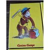 Image 2 : 4-Curious George on Canvas 4 Curious George Paintings on Canvas approx 10" x 14" each