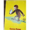 Image 3 : 4-Curious George on Canvas 4 Curious George Paintings on Canvas approx 10" x 14" each