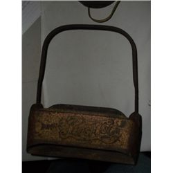Antique Metal Pepsi Carrier Rust but very nice old Pepsi carrier