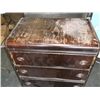 Image 2 : 4 Drawer Dresser Dresser from the 50's needs some repair 30" wide x 18" deep x 44" Tall