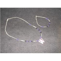 Butterfly Necklace and Bracelet