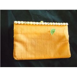 vintage orange fabric clutch purse with large vintage orange fabric clutch purse with large aurora b